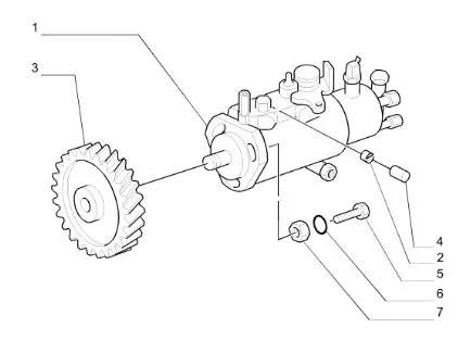 87801042 - насос топливный