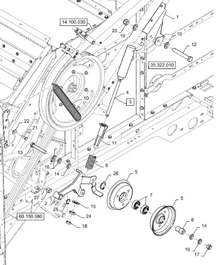 87582217 - пружина