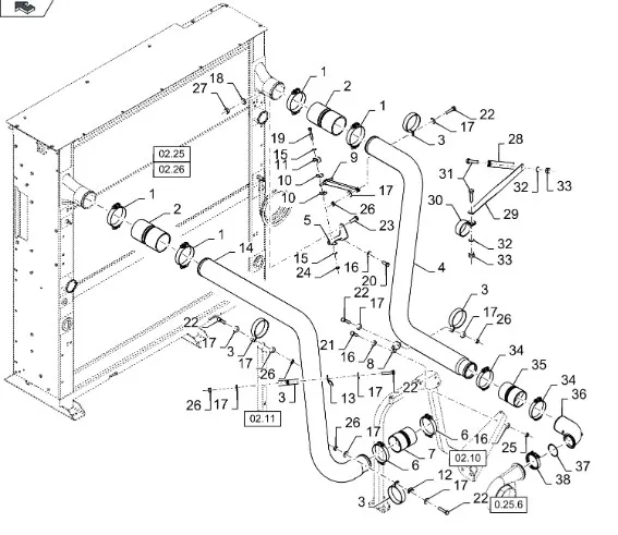 87548630 - патрубок