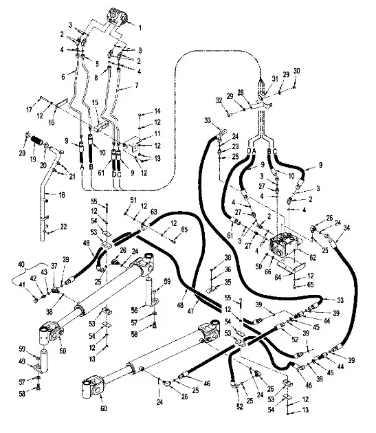 87439175 - Шланг гидравлический рулевой системы T9/St.